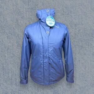 Columbia Women’s Winter Coat Waterproof Jacket - Blue, Size: XS, Faux Fur Hood